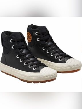 Converse Black High-Top Sneakers -  Chuck Taylor All Star Berkshire WP Boot